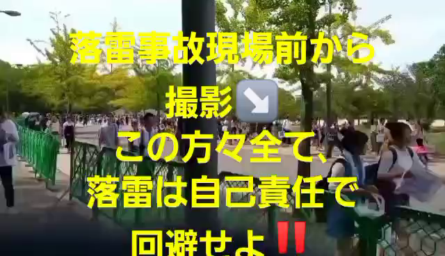 落雷事故と見せかけた事件の裁判の記事動画
