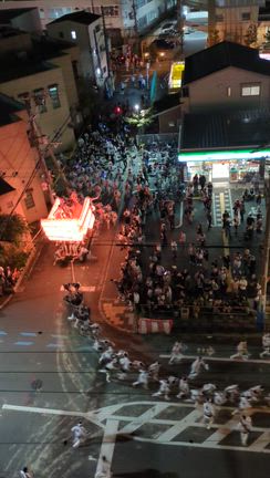 だんじりで嬉しい再会！の記事動画