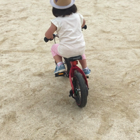 自転車デビューの画像