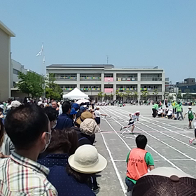 杏運動会徒競走の画像