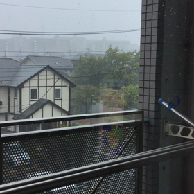 台風9号‼️の画像
