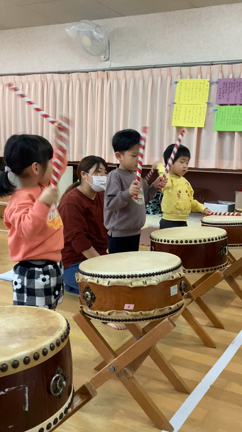 初めての和太鼓教室。の記事動画