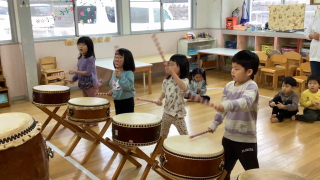 初めての和太鼓教室。の記事動画