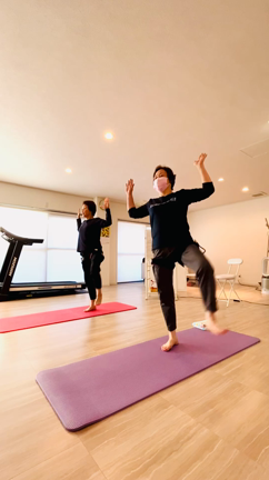 60代双子さんペアトレーニングの記事動画