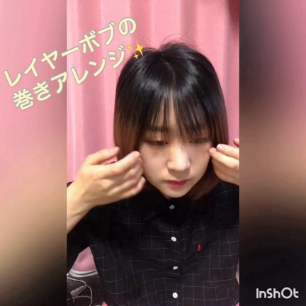 バケハを被る時のヘアアレンジ♪の記事動画