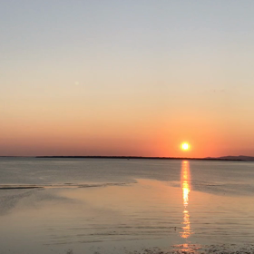 石垣島の夕陽の画像