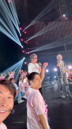 生まれて初めて横アリのステージに立つ？！50TAは偉大❣️ロンハーの記事動画