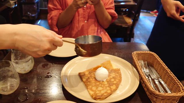 美味しいガレットが堪能できる飯田橋の名店！ル・ブルターニュの記事動画