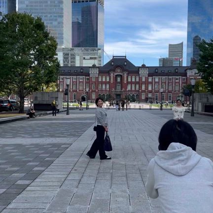 東京駅で主婦の友社さんの取材撮影の記事動画