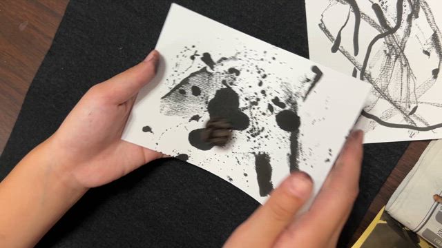 みんな大好きアートワーク　(こどもの笑う書教室)の記事動画