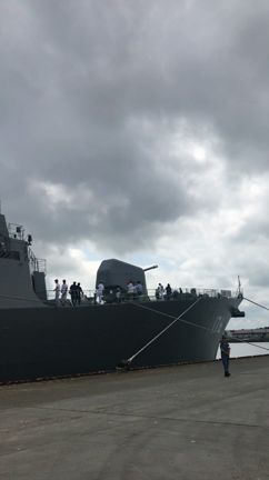 護衛艦「ちょうかい」ライブ！の記事動画