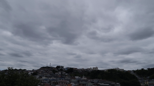 空模様　タイムラプスの記事動画