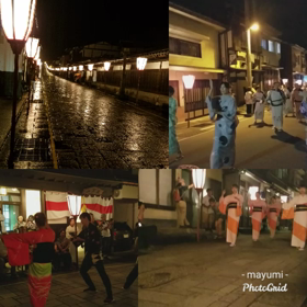 おわら風の盆最終日の画像