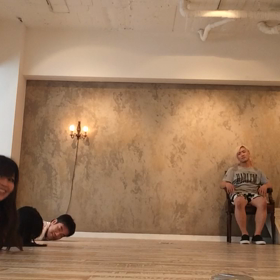 イモムシごっこの画像