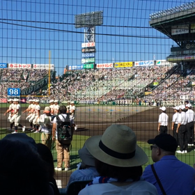 秀岳館高校 甲子園入場行進の画像