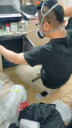 害虫駆除業者来ましたの記事動画