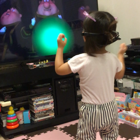 テレビを見て^_^の画像
