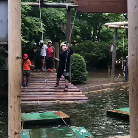 120キロの巨体 空を飛ぶ(*´ 艸｀)の画像