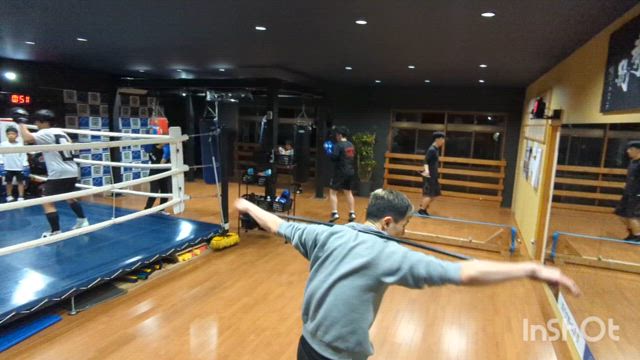 杉田ジム練習風景の記事動画