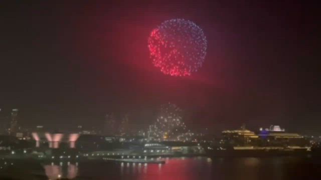 横浜みなとみらい花火大会の記事動画