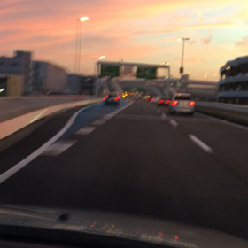 夕焼けの画像