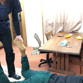 パテシエの友人に向けた動画の画像
