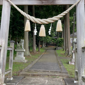 氏神様に歓迎されて幸せ！の画像