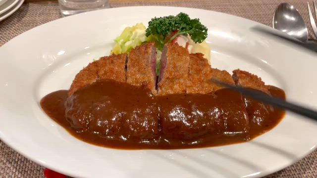 絶望ひとり旅②三宮でビフカツの記事動画