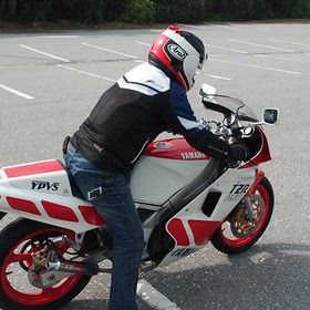 乗車姿勢はの画像