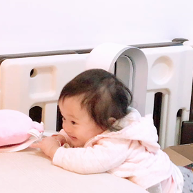 【1歳児】「は〜い！」、「ばいば〜い！」にハマってます笑の画像