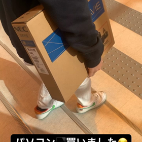 パソコン購入❗️の画像