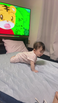 7ヶ月❣️ハイハイ+つかまり立ち+後追いの記事動画