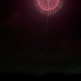 いなしき花火大会と盆踊りの画像