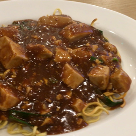 あれ⁉️麻婆餡かけ焼きそばの動画⁉️の画像
