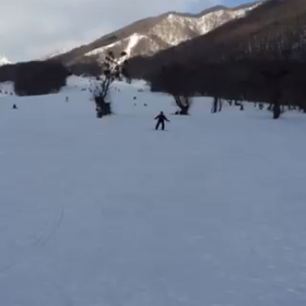 スノボ初体験の画像