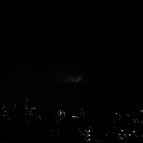 東京上空　空爆??　　THE　雷⚡の画像