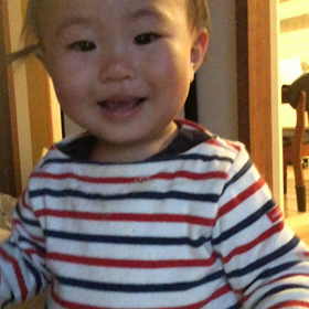 大型バスにのってますぅ〜♪の画像