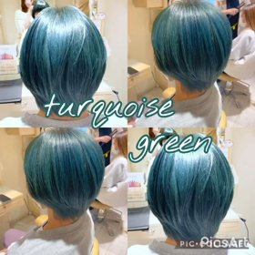 ターコイズグリーンの画像