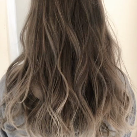 シナモングレージュグラデーションの画像