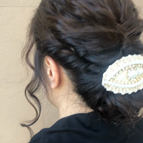 ルーズヘアアレンジの画像