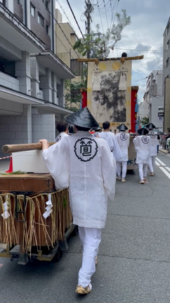 祇園祭茶会と巡行の記事動画