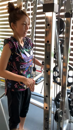 熊切あさ美さんのトレーニング！の記事動画