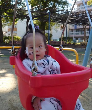 節分＆ブランコデビューの記事動画