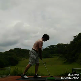 ドライバーの練習の画像