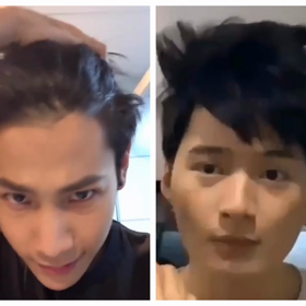 【MESSY  HAIR】Singto&Kristの画像