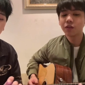 191120 Krist fb アコギコラボ♫の画像
