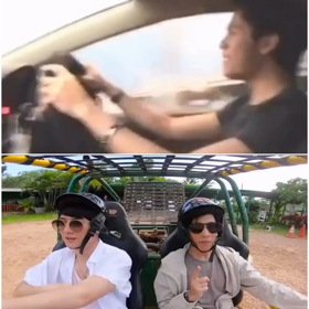 You are  driving a carの画像