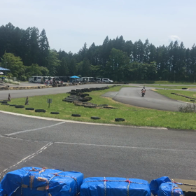 白糸スピードランド　初心者　ハングオン　膝すりの画像