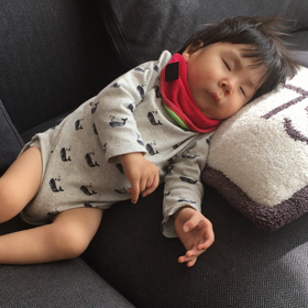 1歳2ヶ月9日目〜まだ寝たいのに！〜の画像