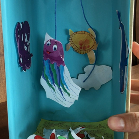 5歳7ヶ月10日目〜スクールで作った作品〜の画像